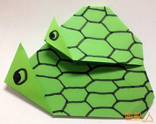 折纸乌龟视频,简单易学的传统艺术体验